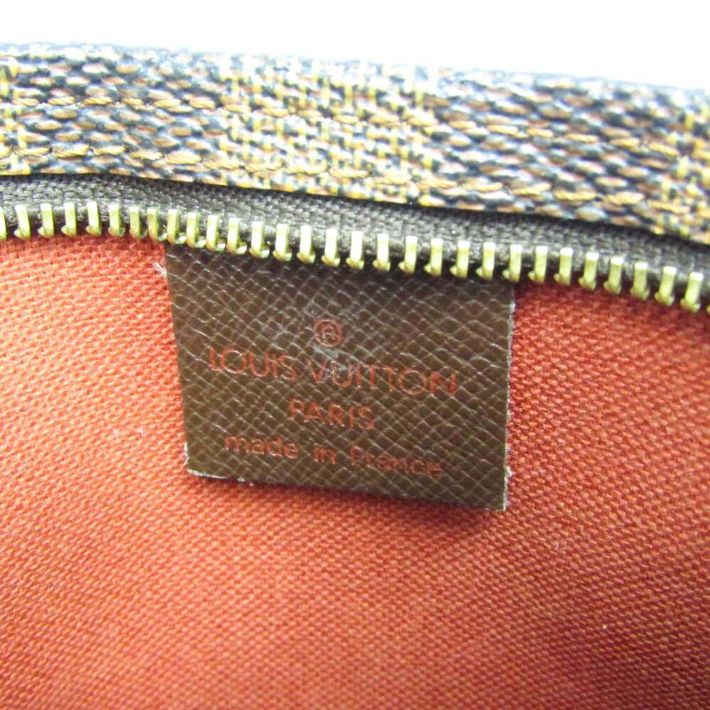 LOUIS VUITTON Authentic Brown Damier Pouch - Picture 13 of 14